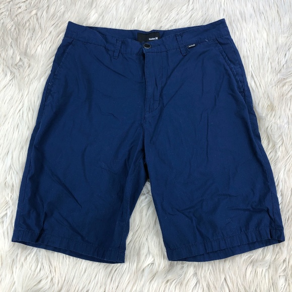 Hurley Flat Front Twill Cotton Shorts